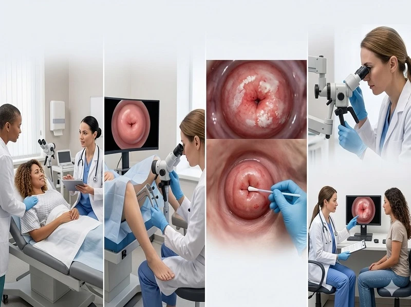 Quy trình các bước soi cổ tử cung