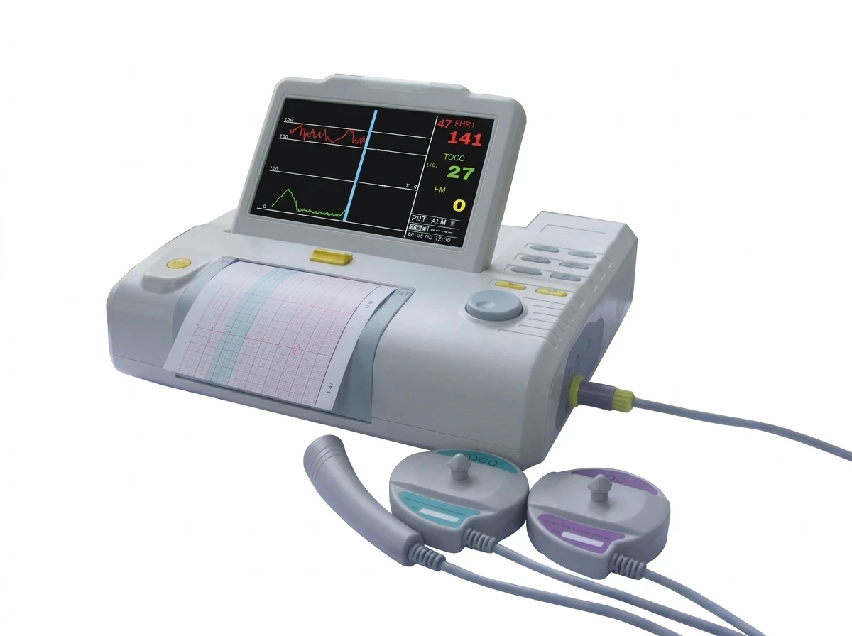 Đo CTG bằng monitor qua thành bụng