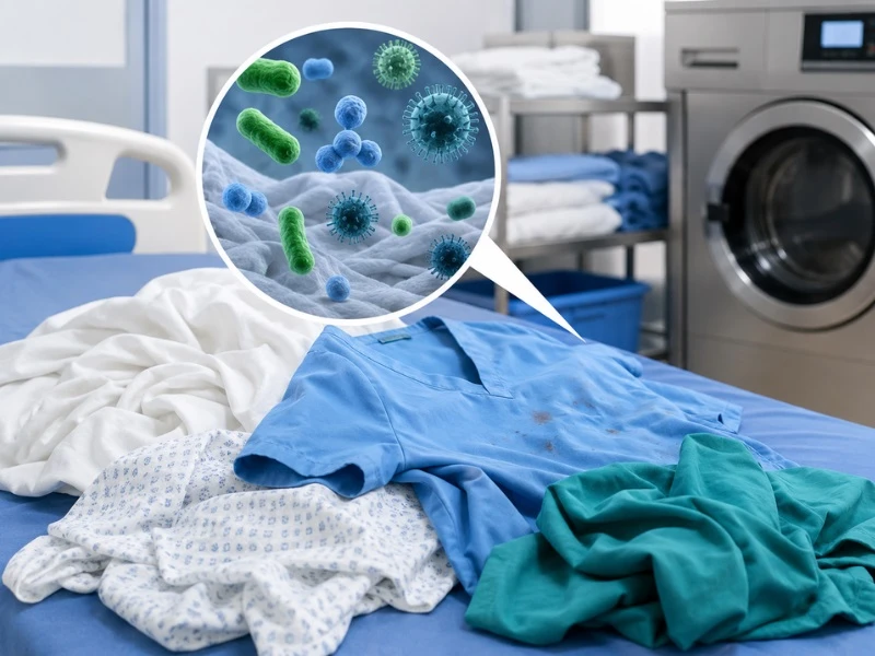 Máy sấy công nghiệp y tế xử lý ga giường, áo mổ và đồ vải bệnh viện nhiễm khuẩn