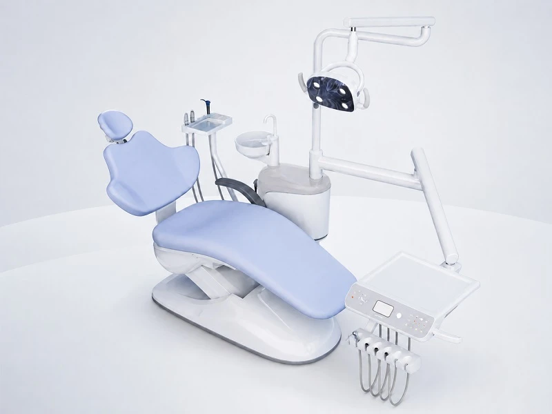 Bộ điều khiển và hệ thống an toàn trong cấu tạo của ghế nha khoa